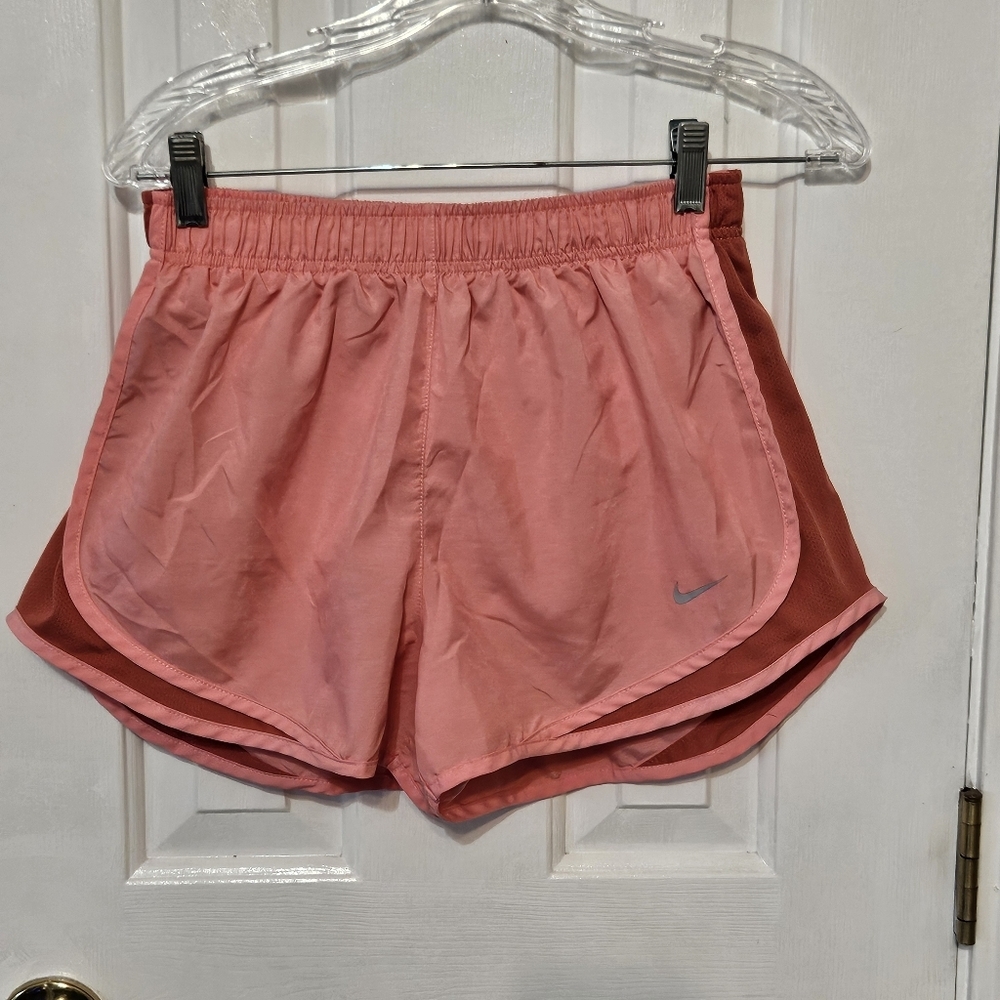 Nike Women's Pink Running Shorts Size Medium